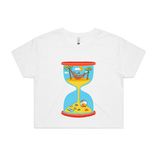 Summer Time Tee by Lonely Kids Club. All clothing from our T-shirts to our shorts and hoodies are ethically made, and printed packed and shipped from Sydney.