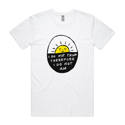 I Do Not Am Tee by Lonely Kids Club. All clothing from our T-shirts to our shorts and hoodies are ethically made, and printed packed and shipped from Sydney.