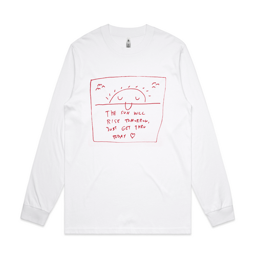 Sun Tee by Lonely Kids Club. All clothing from our T-shirts to our shorts and hoodies are ethically made, and printed packed and shipped from Sydney.