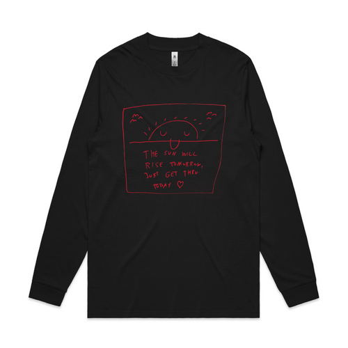 Sun Tee by Lonely Kids Club. All clothing from our T-shirts to our shorts and hoodies are ethically made, and printed packed and shipped from Sydney.