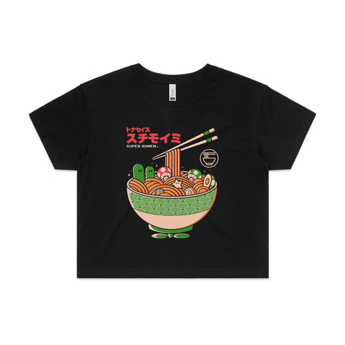 Super Ramen Tee by Lonely Kids Club. All clothing from our T-shirts to our shorts and hoodies are ethically made, and printed packed and shipped from Sydney.