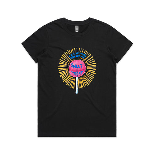 Sweet Treat Tee by Lonely Kids Club. All clothing from our T-shirts to our shorts and hoodies are ethically made, and printed packed and shipped from Sydney.