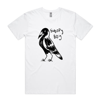Swoopy Boy Tee by Lonely Kids Club. All clothing from our T-shirts to our shorts and hoodies are ethically made, and printed packed and shipped from Sydney.