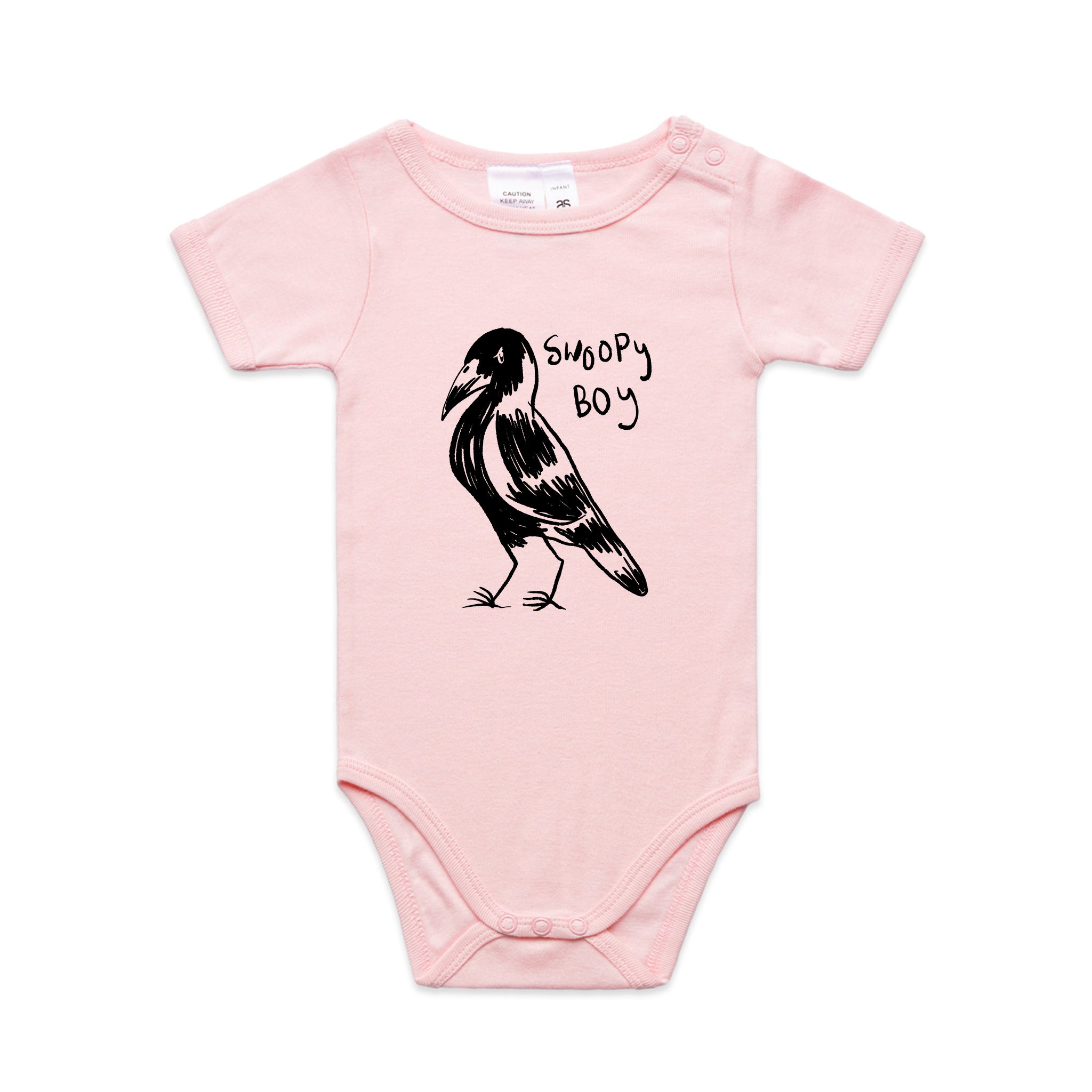 Swoopy Boy Baby Onesie