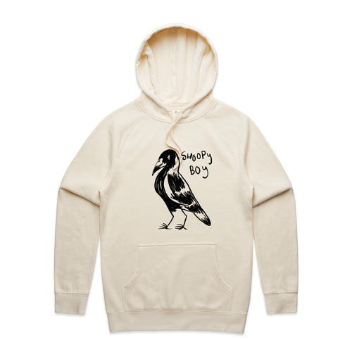 Swoopy Boy Hoodie by Lonely Kids Club. All clothing from our T-shirts to our shorts and hoodies are ethically made, and printed packed and shipped from Sydney.