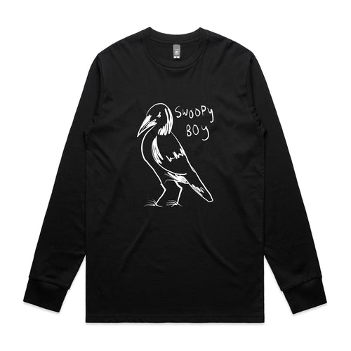 Swoopy Boy Tee by Lonely Kids Club. All clothing from our T-shirts to our shorts and hoodies are ethically made, and printed packed and shipped from Sydney.