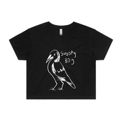 Swoopy Boy Tee by Lonely Kids Club. All clothing from our T-shirts to our shorts and hoodies are ethically made, and printed packed and shipped from Sydney.