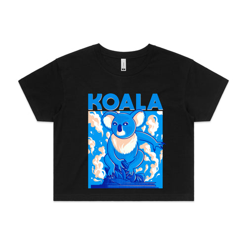 Sydney Koala Tee by Lonely Kids Club. All clothing from our T-shirts to our shorts and hoodies are ethically made, and printed packed and shipped from Sydney.