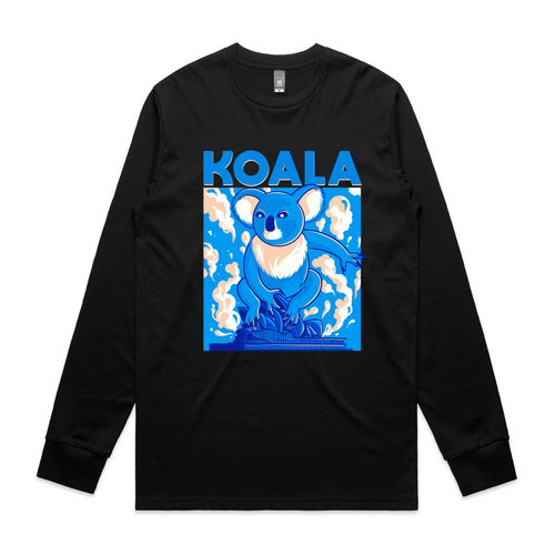 Sydney Koala Tee by Lonely Kids Club. All clothing from our T-shirts to our shorts and hoodies are ethically made, and printed packed and shipped from Sydney.