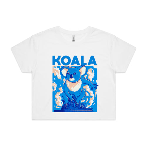 Sydney Koala Tee by Lonely Kids Club. All clothing from our T-shirts to our shorts and hoodies are ethically made, and printed packed and shipped from Sydney.