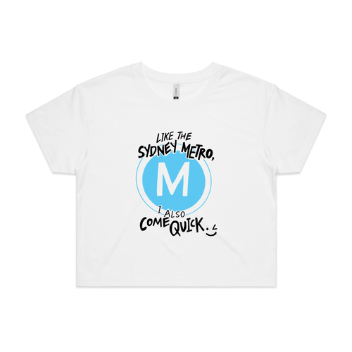 Sydney Metro Tee by Lonely Kids Club. All clothing from our T-shirts to our shorts and hoodies are ethically made, and printed packed and shipped from Sydney.