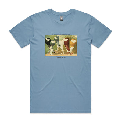 Talk Shit Tee by Lonely Kids Club. All clothing from our T-shirts to our shorts and hoodies are ethically made, and printed packed and shipped from Sydney.