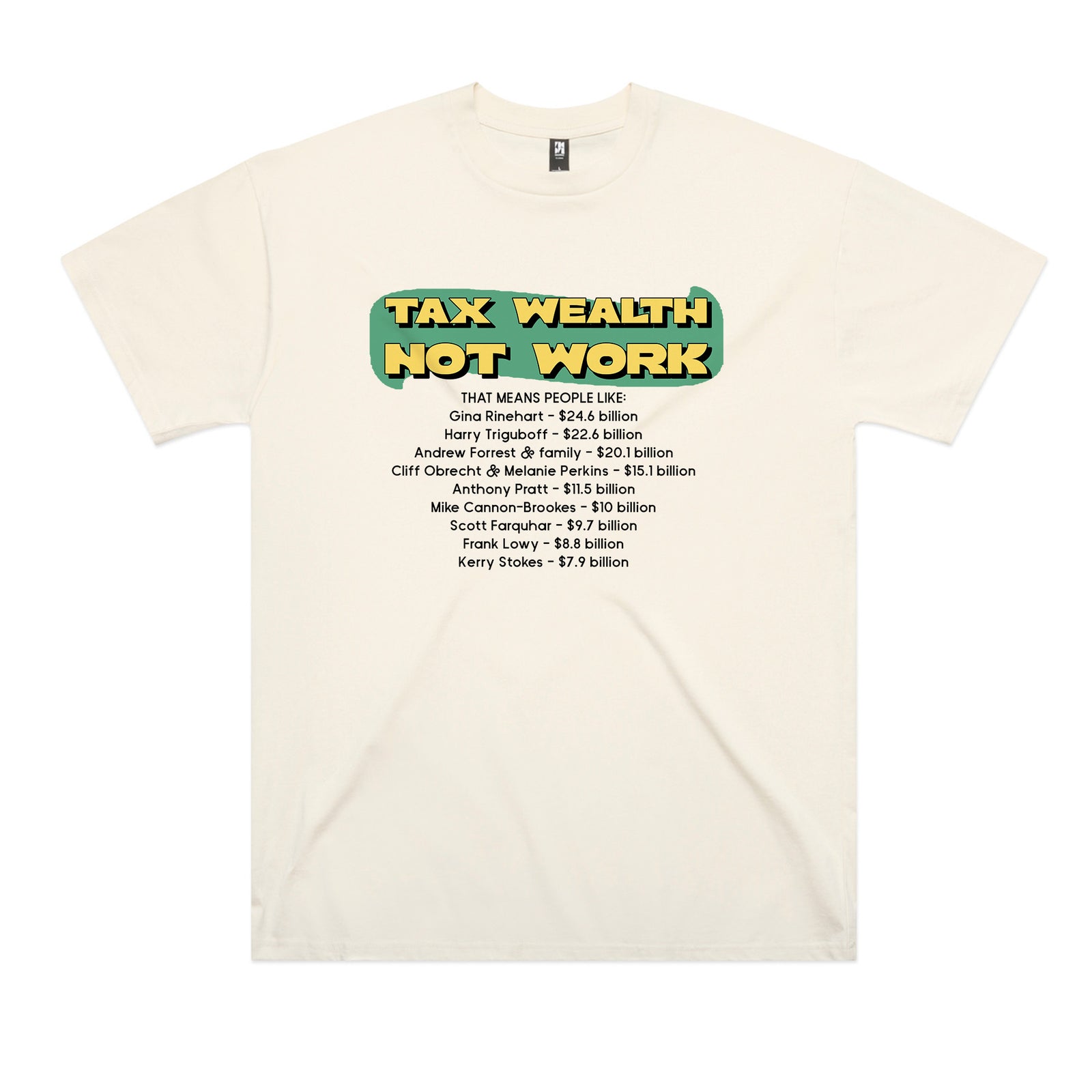 Tax Wealth Tee