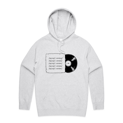 Tay Tay's Version Hoodie by Lonely Kids Club. All clothing from our T-shirts to our shorts and hoodies are ethically made, and printed packed and shipped from Sydney.