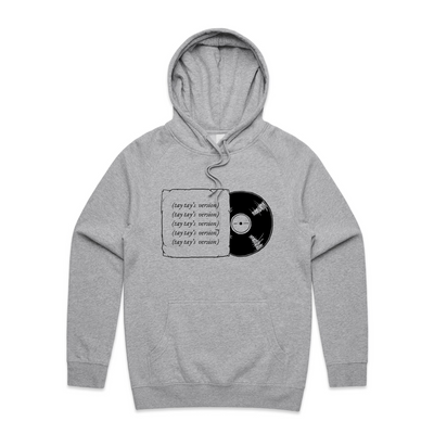 Tay Tay's Version Hoodie by Lonely Kids Club. All clothing from our T-shirts to our shorts and hoodies are ethically made, and printed packed and shipped from Sydney.