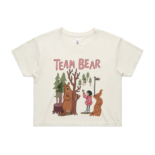 Team Bear Tee by Lonely Kids Club. All clothing from our T-shirts to our shorts and hoodies are ethically made, and printed packed and shipped from Sydney.