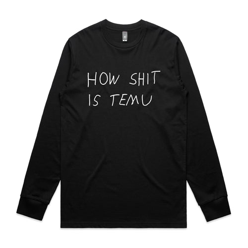 Temu Tee by Lonely Kids Club. All clothing from our T-shirts to our shorts and hoodies are ethically made, and printed packed and shipped from Sydney.