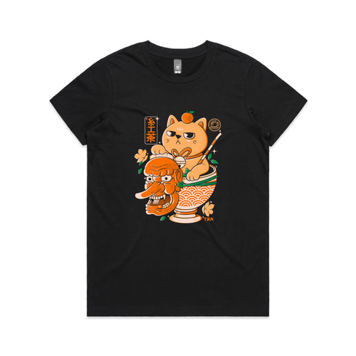 Tengu Tea Tee by Lonely Kids Club. All clothing from our T-shirts to our shorts and hoodies are ethically made, and printed packed and shipped from Sydney.