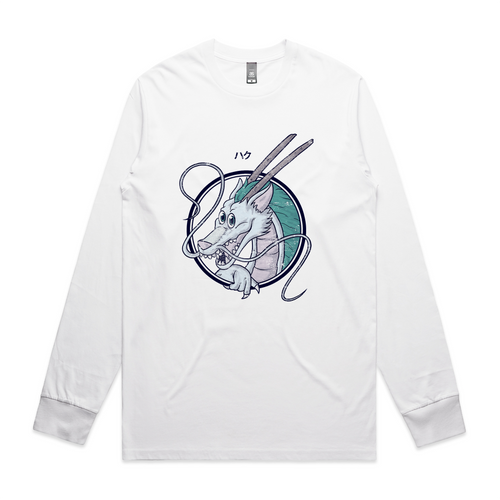 Tengu Haku Tee by Lonely Kids Club. All clothing from our T-shirts to our shorts and hoodies are ethically made, and printed packed and shipped from Sydney.