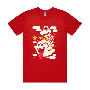 Terror Game Tee by Lonely Kids Club. All clothing from our T-shirts to our shorts and hoodies are ethically made, and printed packed and shipped from Sydney.