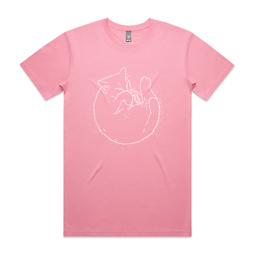 The Cat Tee by Lonely Kids Club. All clothing from our T-shirts to our shorts and hoodies are ethically made, and printed packed and shipped from Sydney.