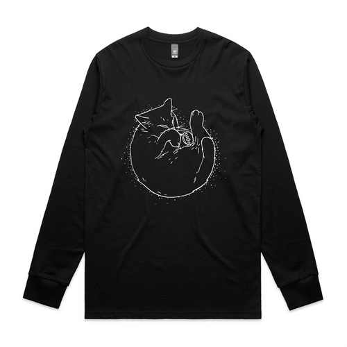 The Cat Tee by Lonely Kids Club. All clothing from our T-shirts to our shorts and hoodies are ethically made, and printed packed and shipped from Sydney.