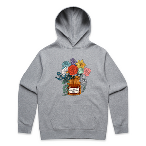 The Eras Bouquet Hoodie by Lonely Kids Club. All clothing from our T-shirts to our shorts and hoodies are ethically made, and printed packed and shipped from Sydney.
