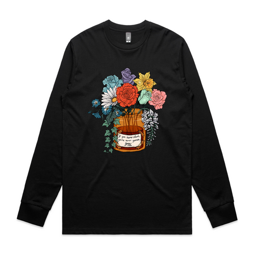 The Eras Bouquet Tee by Lonely Kids Club. All clothing from our T-shirts to our shorts and hoodies are ethically made, and printed packed and shipped from Sydney.