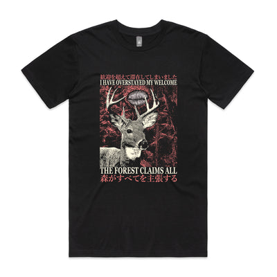 The Forest Claims All Tee by Lonely Kids Club. All clothing from our T-shirts to our shorts and hoodies are ethically made, and printed packed and shipped from Sydney.