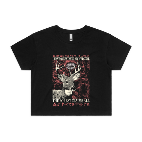 The Forest Claims All Tee by Lonely Kids Club. All clothing from our T-shirts to our shorts and hoodies are ethically made, and printed packed and shipped from Sydney.