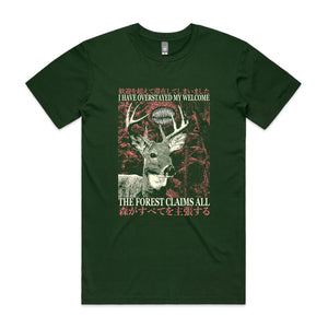 The Forest Claims All Tee by Lonely Kids Club. All clothing from our T-shirts to our shorts and hoodies are ethically made, and printed packed and shipped from Sydney.