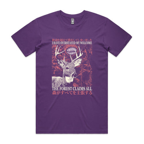 The Forest Claims All Tee by Lonely Kids Club. All clothing from our T-shirts to our shorts and hoodies are ethically made, and printed packed and shipped from Sydney.