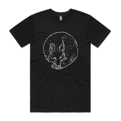 The Fox Tee by Lonely Kids Club. All clothing from our T-shirts to our shorts and hoodies are ethically made, and printed packed and shipped from Sydney.
