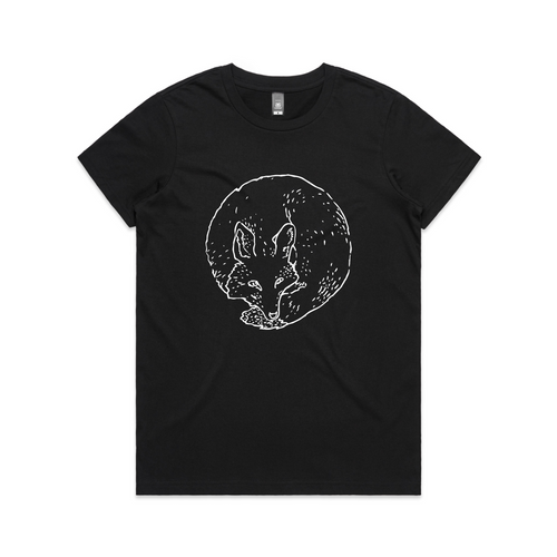 The Fox Tee by Lonely Kids Club. All clothing from our T-shirts to our shorts and hoodies are ethically made, and printed packed and shipped from Sydney.