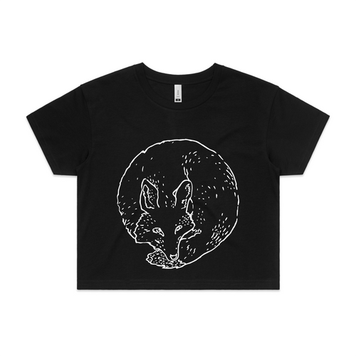 The Fox Tee by Lonely Kids Club. All clothing from our T-shirts to our shorts and hoodies are ethically made, and printed packed and shipped from Sydney.