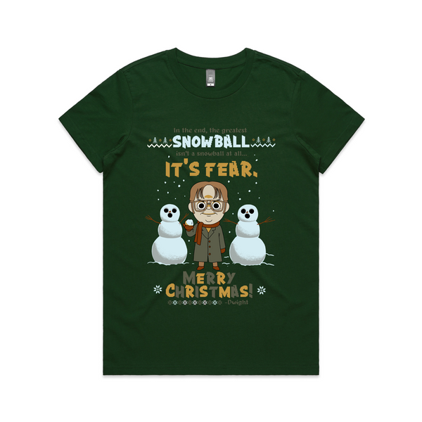 The Greatest Snowball Is Fear Tee