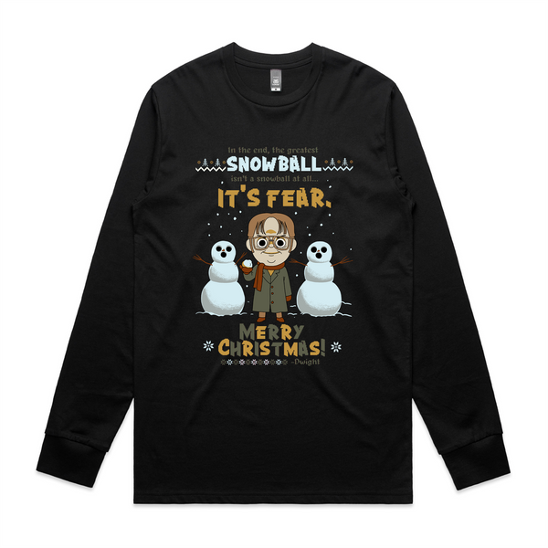 The Greatest Snowball Is Fear Tee