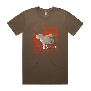 The Mind Is No More Tee by Lonely Kids Club. All clothing from our T-shirts to our shorts and hoodies are ethically made, and printed packed and shipped from Sydney.