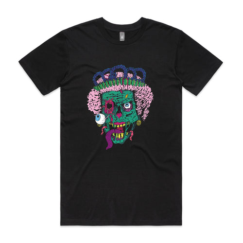 Queen Is Wormfood Charity Tee by Lonely Kids Club. All clothing from our T-shirts to our shorts and hoodies are ethically made, and printed packed and shipped from Sydney.