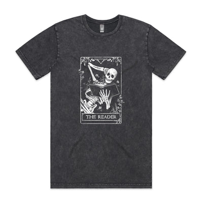 The Reader Tee by Lonely Kids Club. All clothing from our T-shirts to our shorts and hoodies are ethically made, and printed packed and shipped from Sydney.