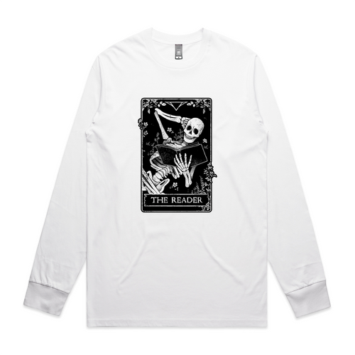 The Reader Tee by Lonely Kids Club. All clothing from our T-shirts to our shorts and hoodies are ethically made, and printed packed and shipped from Sydney.