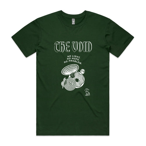 The Void Tee by Lonely Kids Club. All clothing from our T-shirts to our shorts and hoodies are ethically made, and printed packed and shipped from Sydney.