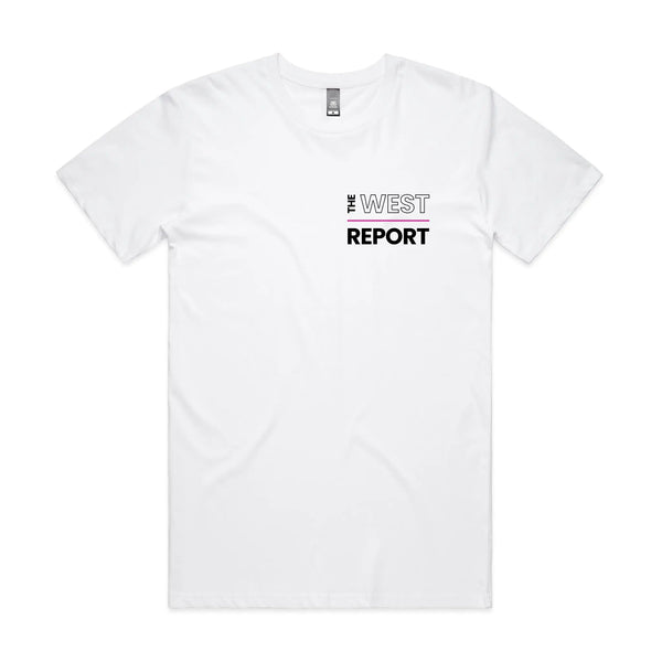 The West Report Pocket Logo Tee