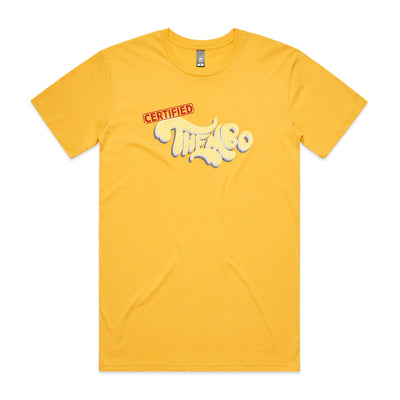 Certified Thembo Tee by Lonely Kids Club. All clothing from our T-shirts to our shorts and hoodies are ethically made, and printed packed and shipped from Sydney.
