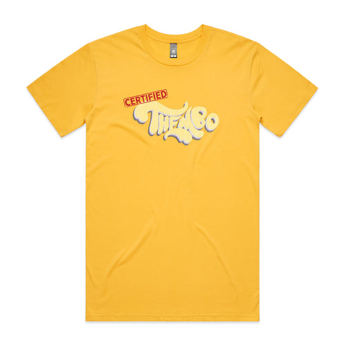 Certified Thembo Tee by Lonely Kids Club. All clothing from our T-shirts to our shorts and hoodies are ethically made, and printed packed and shipped from Sydney.