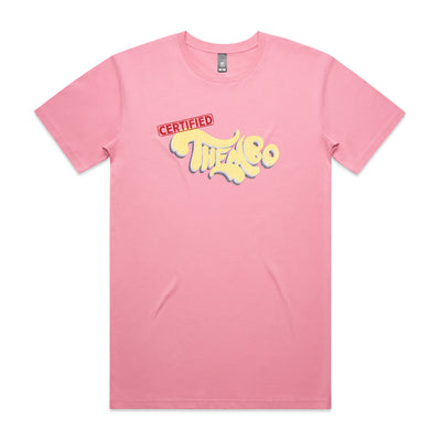 Certified Thembo Tee by Lonely Kids Club. All clothing from our T-shirts to our shorts and hoodies are ethically made, and printed packed and shipped from Sydney.