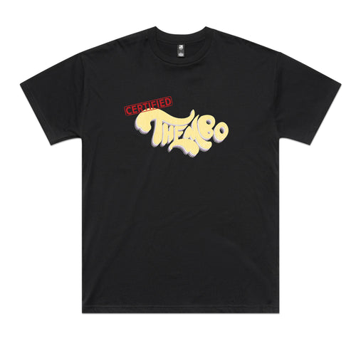 Certified Thembo Tee by Lonely Kids Club. All clothing from our T-shirts to our shorts and hoodies are ethically made, and printed packed and shipped from Sydney.