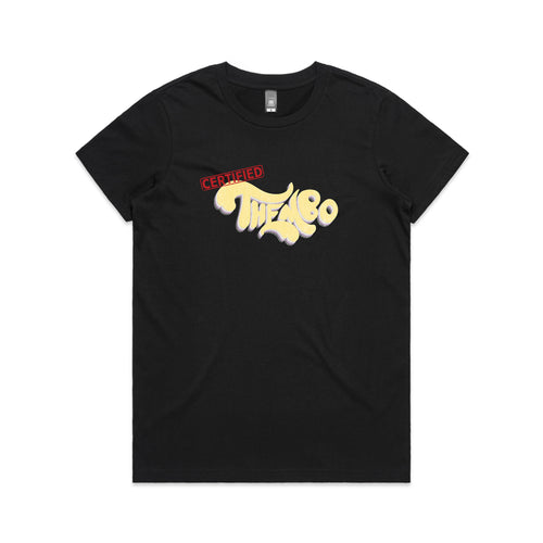 Certified Thembo Tee by Lonely Kids Club. All clothing from our T-shirts to our shorts and hoodies are ethically made, and printed packed and shipped from Sydney.