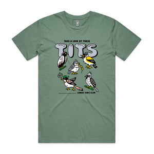 These Tits Tee by Lonely Kids Club. All clothing from our T-shirts to our shorts and hoodies are ethically made, and printed packed and shipped from Sydney.