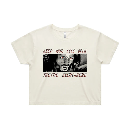 They're Everywhere Tee by Lonely Kids Club. All clothing from our T-shirts to our shorts and hoodies are ethically made, and printed packed and shipped from Sydney.